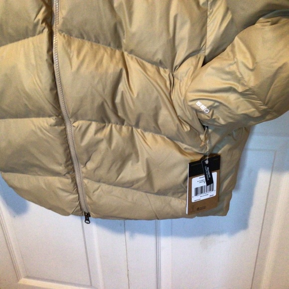 NWT The North Face Women’s Palomar Down Parka Coat Jacket Relaxed fit Khaki M BE - Picture 3 of 16